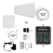 Усилитель сигнала VEGATEL VT-900E/3G-kit (дом, LED) фри 3