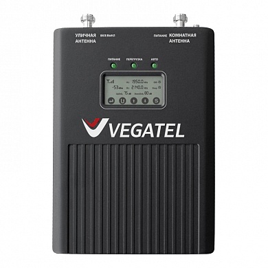 Репитер VEGATEL VT3-3G (S, LED) для усиления сигнала 3G фри 4