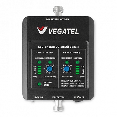 Бустер VEGATEL VTL20-1800/3G фри 4