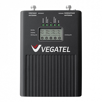 Репитер VEGATEL VT2-900E/3G (LED) сотовой связи и мобильного интернета фри 4