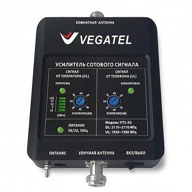 Репитер VEGATEL VT2-3G (LED) фри 4